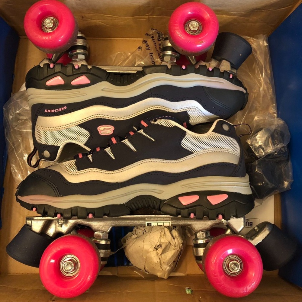 4 Wheelers By Skechers Women’s Size 10 Navy / Hot Pink